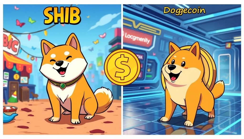 SHIB vs DOGE comparison