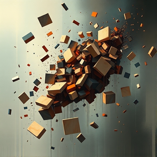 Abstract representation of financial data