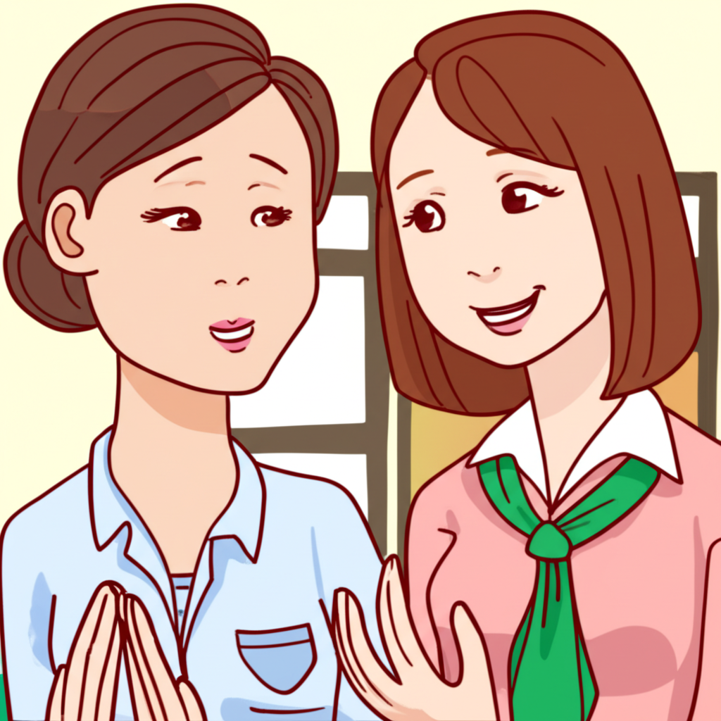 左右對比兩個學區：一側呈現學生人數下降、設施老舊、資源較少的學校（代表TUSD），另一側呈現學生人數增長、設施現代、資源較多的學校（代表VUSD），說明其應對市場競爭的差異。