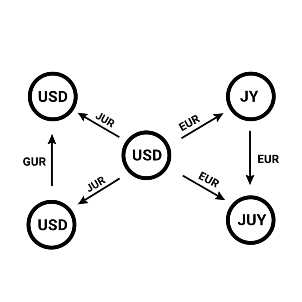 一位交易者專注於筆記型電腦螢幕，分析外匯市場數據