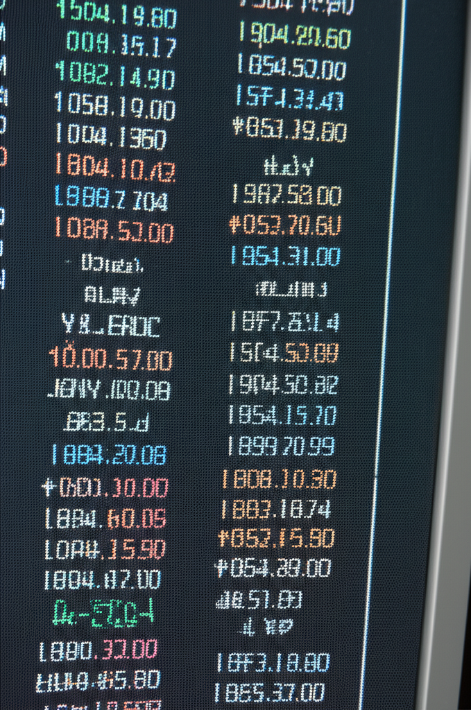 一份外匯交易的K線圖，顯示匯率波動趨勢。